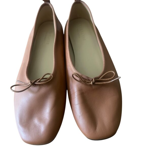 Everlane The Day Ballet Flat Toasted Almond Size 8.5 - Picture 1 of 7